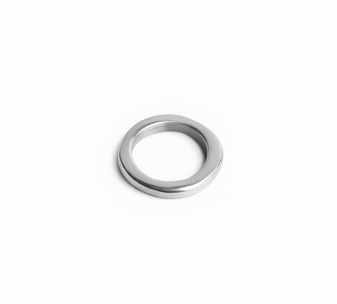 1Anillo Narciso plateado1 Anillo Narciso - Imagen 1