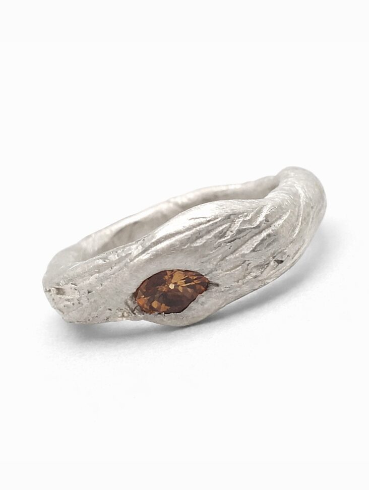 4 Anillo Sculped Long Shape - Imagen 1