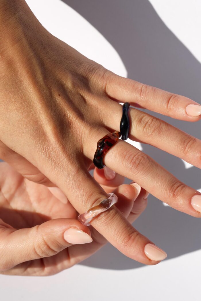 Anillo de vidrio Simple - Imagen 2
