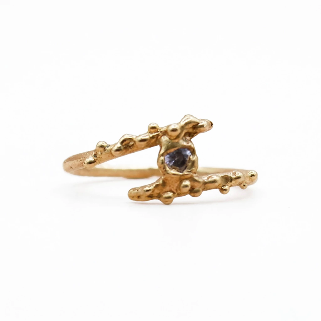 Anillo gouttes dorado Anillo Goutte - Imagen 1