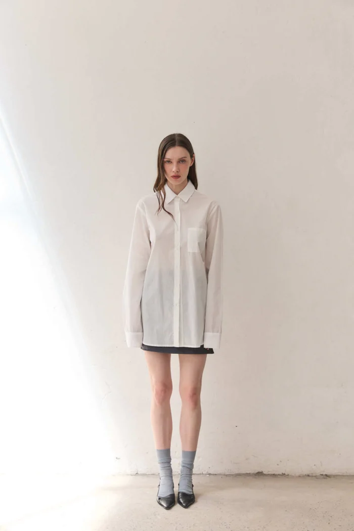 Maxicamisa Off-White - Imagen 4