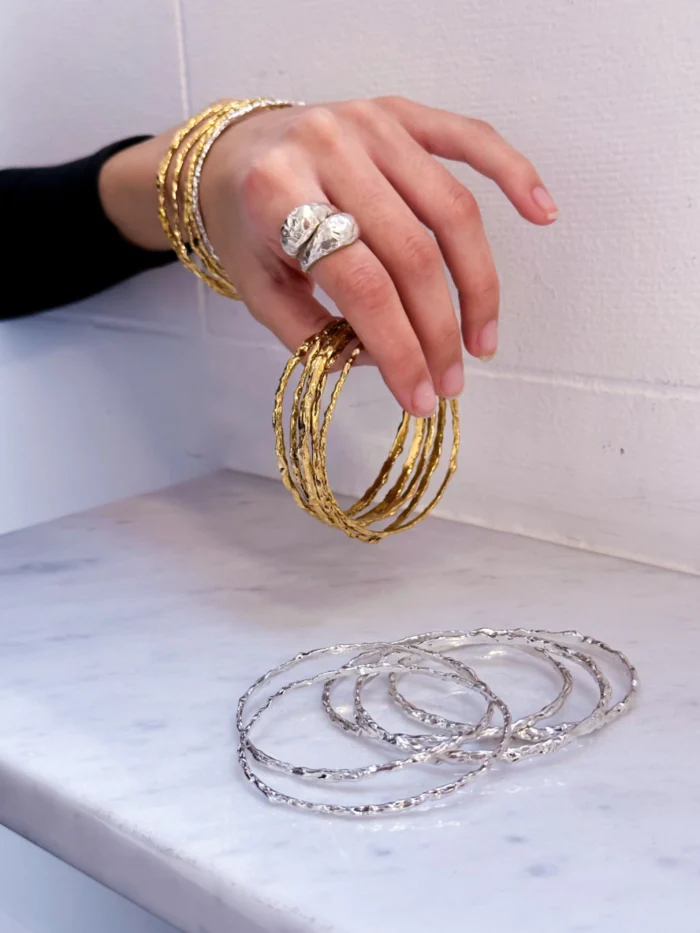 Pulsera esclava Caliza - Imagen 3
