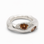 Anillo Sculped 2 Zirconia Polish