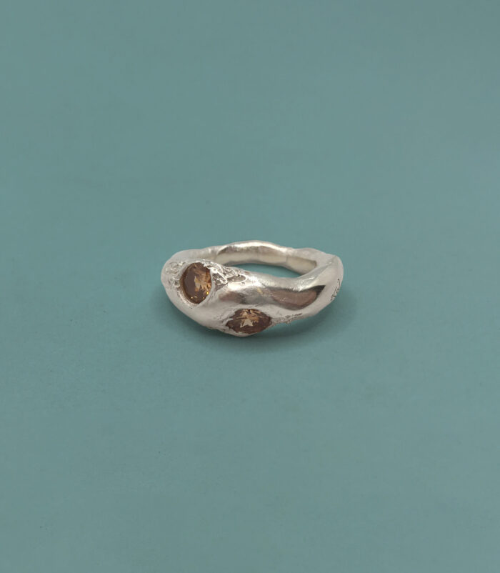 Anillo Sculped 2 Zirconia Polish - Imagen 3