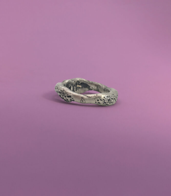 Anillo Sculped 2 Zirconia Oxided - Imagen 4