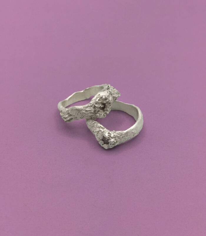 Anillo Sculped Round Shape - Imagen 2