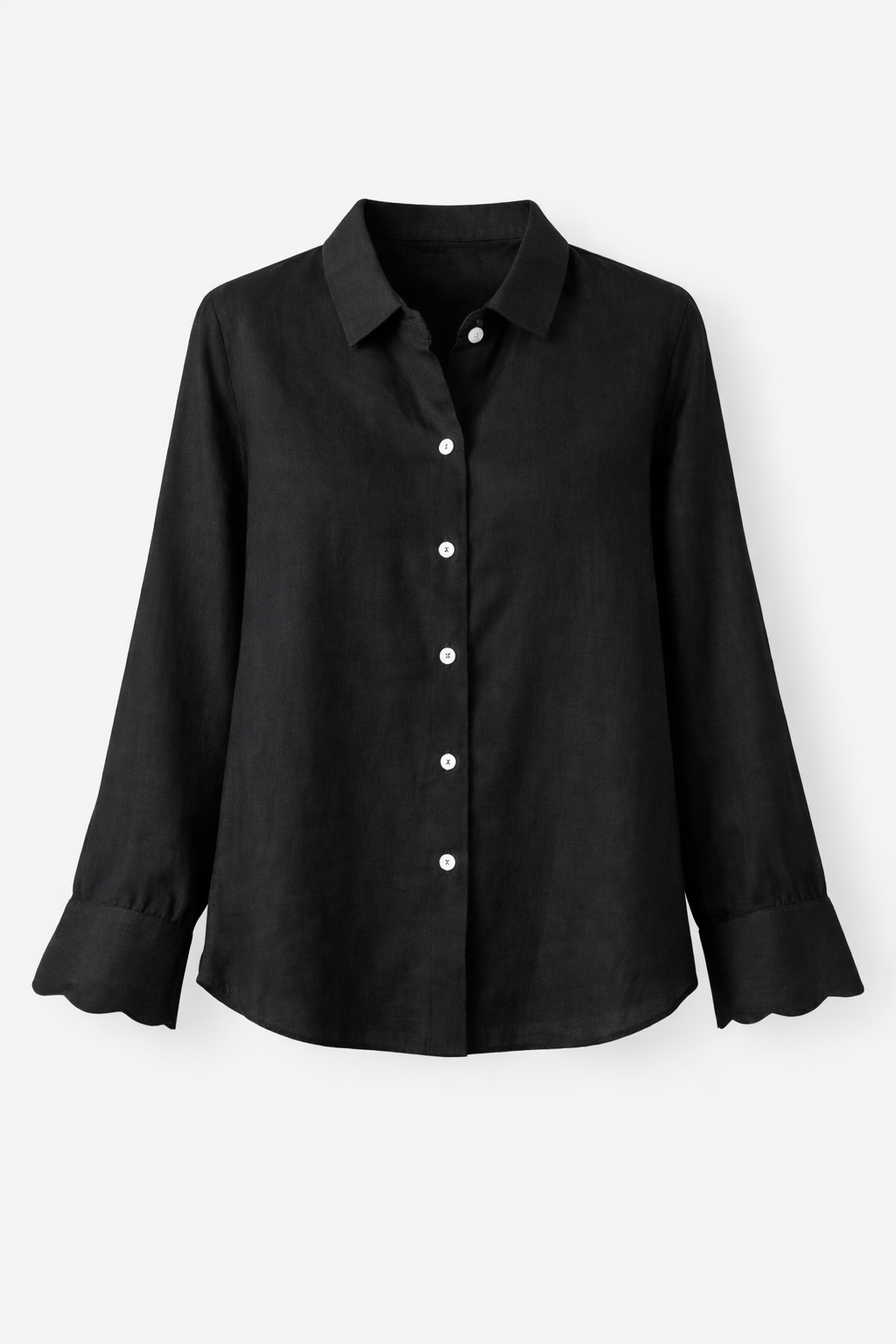 camisa pelicano negra flat ecom Camisa Pelicano - Imagen 1