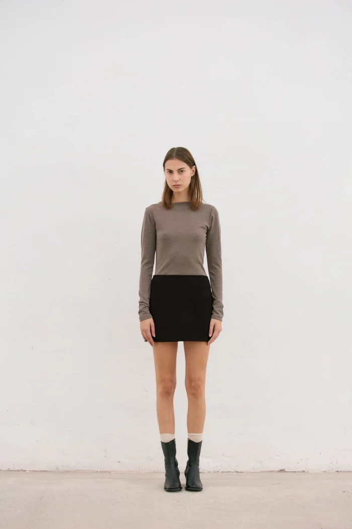 Minifalda sastrera - Imagen 2