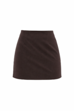 Minifalda sastrera
