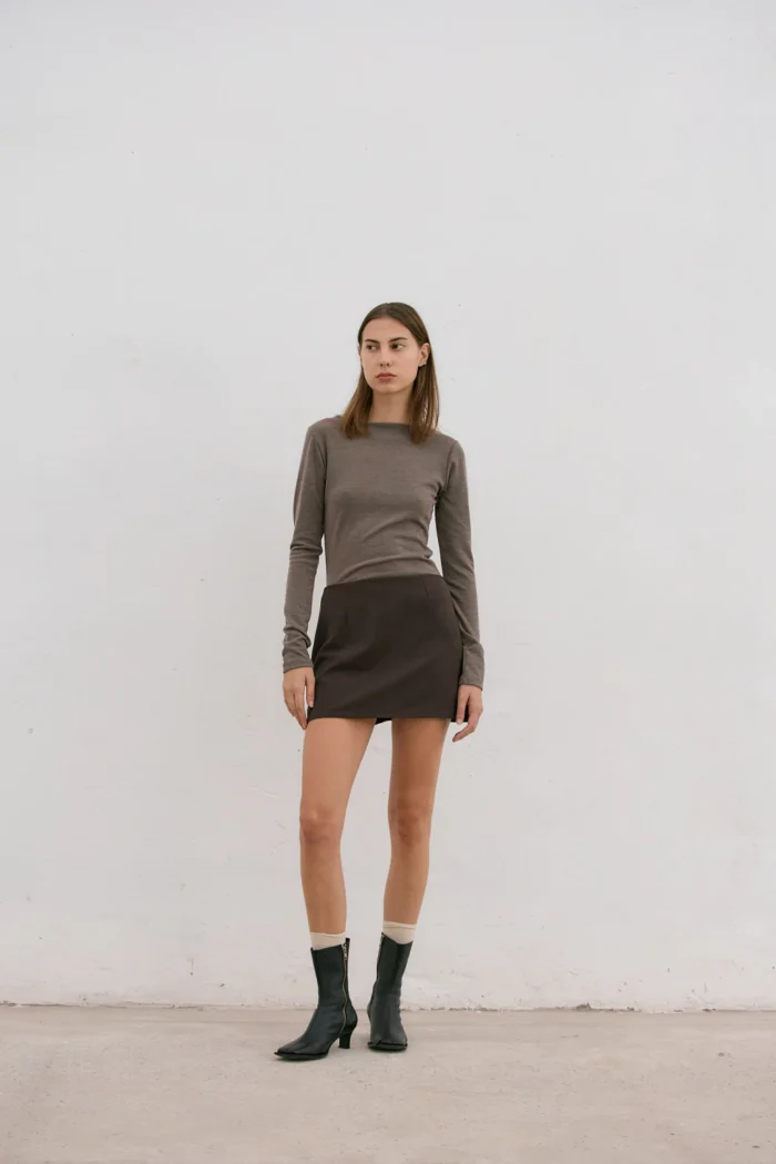 Minifalda sastrera - Imagen 3