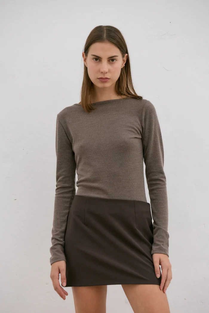 Minifalda sastrera - Imagen 4