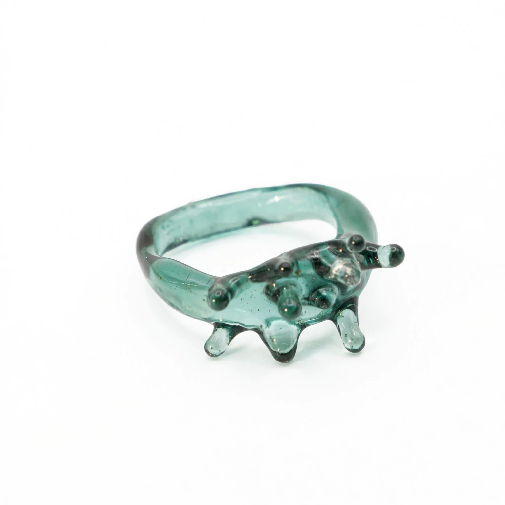 Anillo Drama halo Anillo de vidrio Halo - Imagen 1