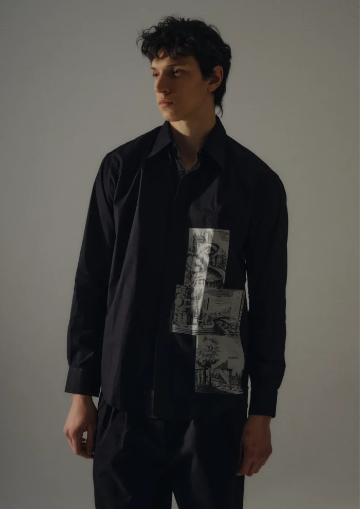 Camisa Rothko con estampa Johann Zahn - Imagen 8